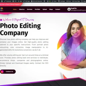 Photo Editing Company